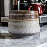 Americano of cappuccino mok - 130ml - Wit/bruin