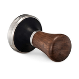 Luxe zware Tamper - Zwart/Hout
