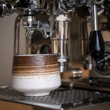 Americano of cappuccino mok - 130ml - Wit/bruin