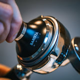 Luxe zware Tamper - Zwart/Hout