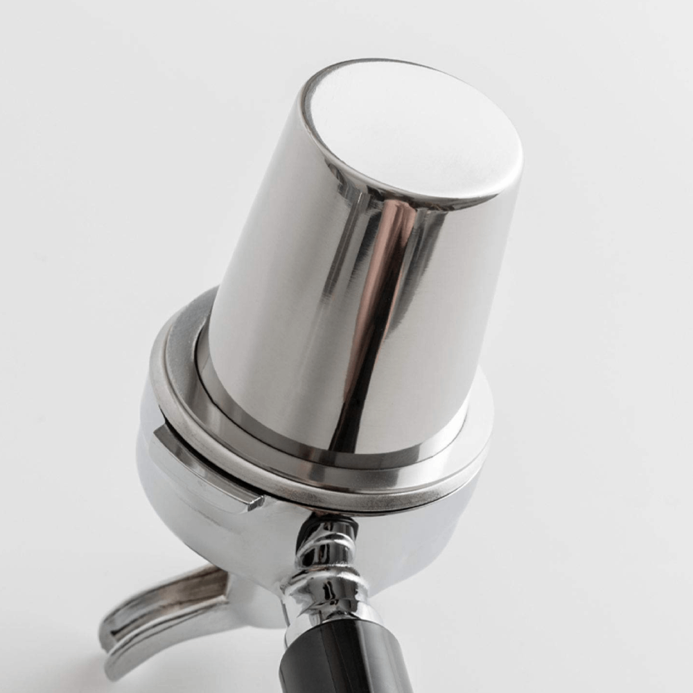 58mm Dispensing Cup, Stainless Steel Espresso Dispensing Head Non Stick Coating Kitchen DIY Coffee Machine Accessories Powder Feeder Cup Part for 58mm Espresso Machine(58mm Black 58mm Dispensing Cup, Stainless Steel Espresso Dispensing Head Non Stick Coating Kitchen DIY Coffee Machine Accessories Powder Feeder Cup Part for 58mm Espresso Machine(58mm Black